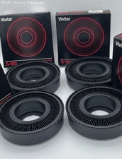 Lot of 4 Vivitar S-100 Rotary Slide Trays for 35mm Projector - Vintage Open Box