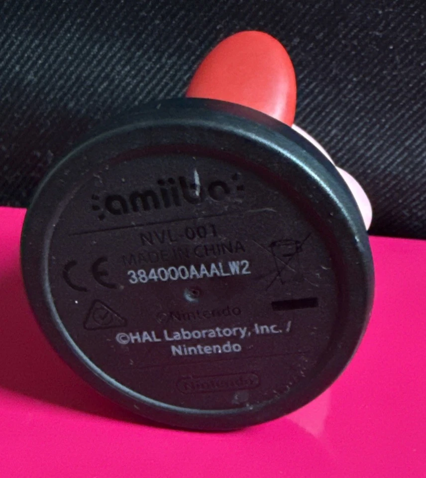 Figura Amiibo KIRBY - Rosa Super Smash Bros Suelta Foto 3 de 3