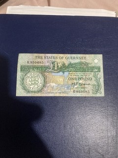 States of Guernsey £1 One Pound banknote K950685 (34)