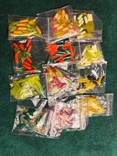 120 pcs 1.5" Random Color Tube Jigs for  Crappie Fishing  B-71