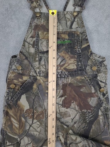 Remington Youth Camo Hunting Overalls Sz Small (6/7) Realtree Hardwood - Picture 6 of 11