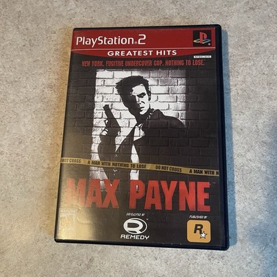 Max Payne Greatest Hits (Sony Playstation 2, 2001) Complete CIB Video Game