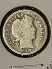 1907-S Barber Dime  G