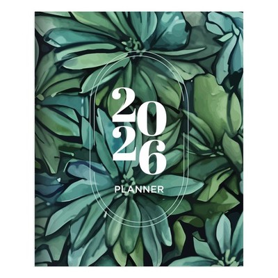 TF Publishing 2026 Succulent Large Monthly Planner, 