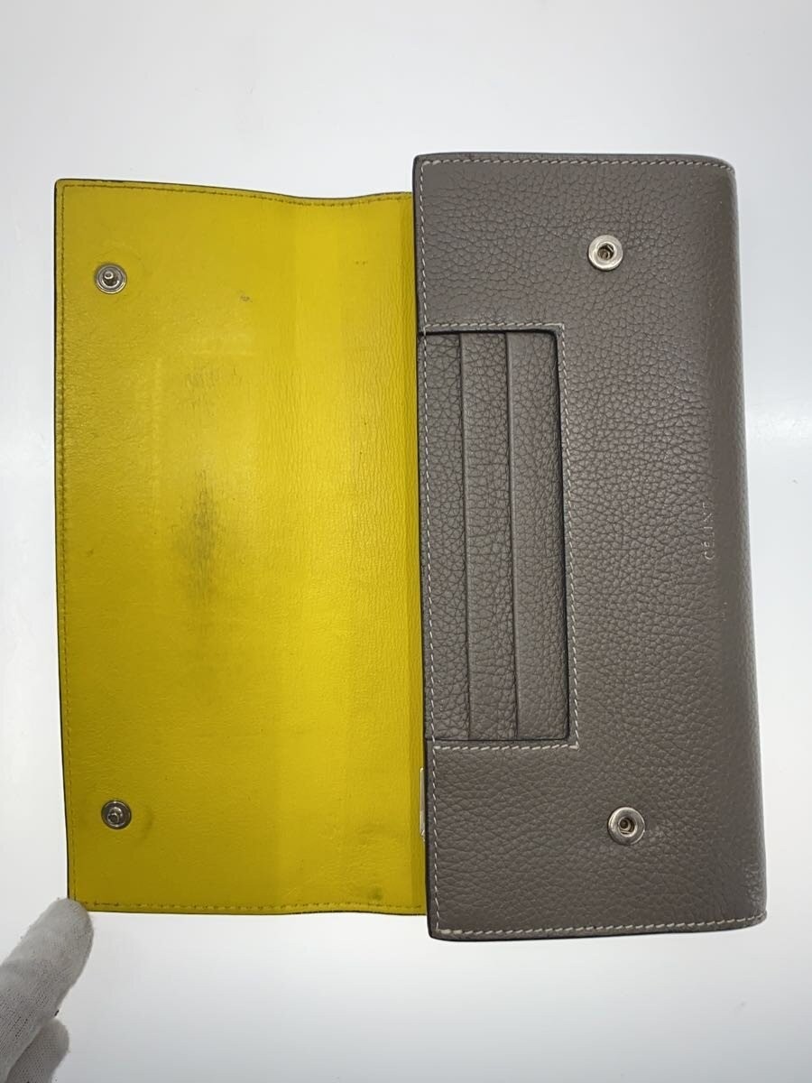 CELINE Men's Large Flap Multi-Function Wallet f-f… - image 4