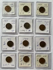 Indian Head Small Cent Lot 1884-1908 Philadelphia VF F VG AU Bronze BN Varieties