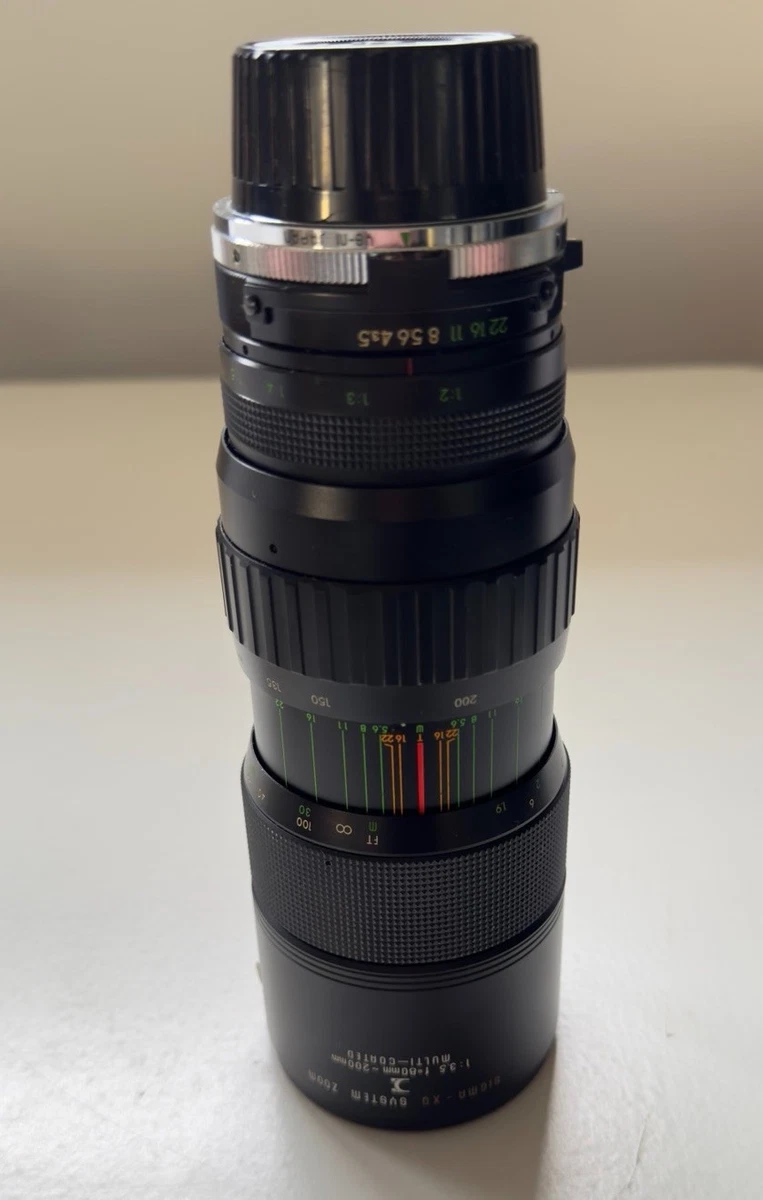 ズームレンズ 80-200mm f/3.5 Sigma Zoom Lens 80–200mm 1:3.5-4 — Canon Mount Japan Vintage | eBay