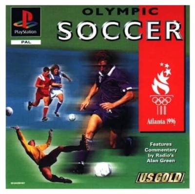 Olympic Soccer, OVP (mit Handbuch) für Sony PlayStation 1. Gereinigt, getestet a...