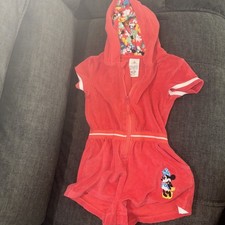 Disney Minnie Mouse Red Cover-Up for Girls Size 5/6