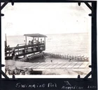 VINTAGE PHOTOGRAPH WW1 MILITARY ARMY SWIMMING POOL FORT LEWIS WASHINGTON PHOTO