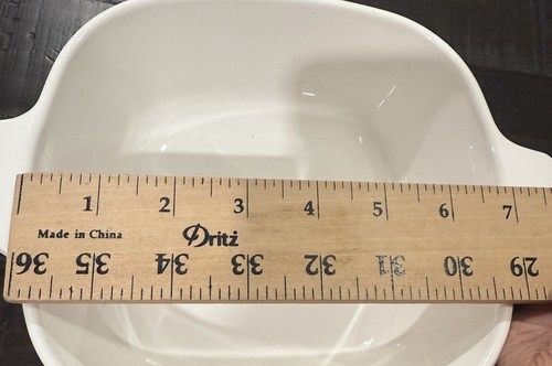Corning Ware Blue Cornflower 1 1/2 Quart P-1 1/2-B Dish With Glass Lid 7" wide - Picture 7 of 7