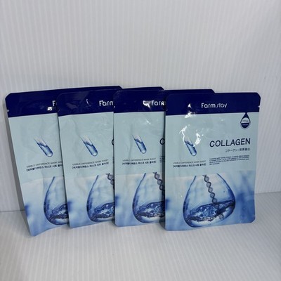 4 Farm Stay Visible Difference Mask Sheet - Collagen-Unopened (600)
