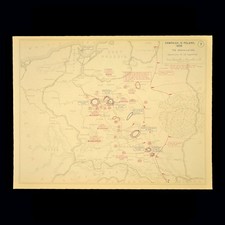 WWII Surrender of Poland Map 1939 Invasion Poland German Blitzkrieg World War 2