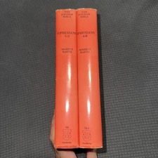 The Anchor Bible Ephesians 1-3 & 4-6 By Markus Barth 1974 2 Books HCDJ