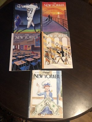 The New Yorker Magazin Oktober 2022 Komplett-Set (5 Hefte) Aaron Judge 99 Cover