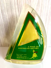 AUSTRALIA II YELLOW SAIL FROM THE VICTORIOUS YACHT 1983 AMERICAS CUP NEW IN BOX