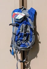 Zefal Z Hydro XC Hydration Backpack – 2L Bladder 6L Storage Blue Gray New