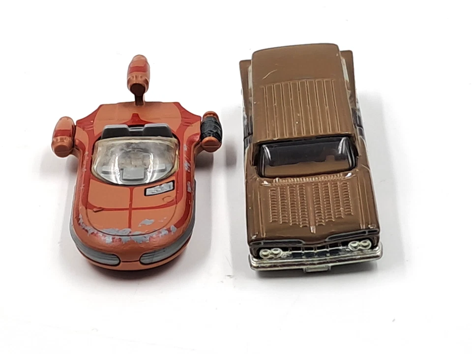 Hot Wheels Star Wars '59 Chevy Delivery Mandalorian & LandSpeeder Loose READ - Image 3 of 4