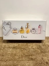 LES PARFUMS DE DIOR by DIOR 5 PIECES MINIATURE GIFT SET NICE FOR TRAVELING