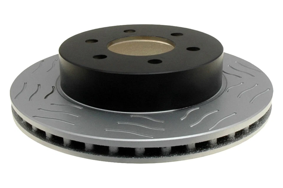 For Dodge Durango 1998-2002 ACDelco Gold Slotted 1-Piece Front Brake Rotor - Image 3 of 4