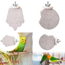 Bird Calcium Teeth Chew Toy Bird Perch Stand for Chinchilla Parrots Parakeet