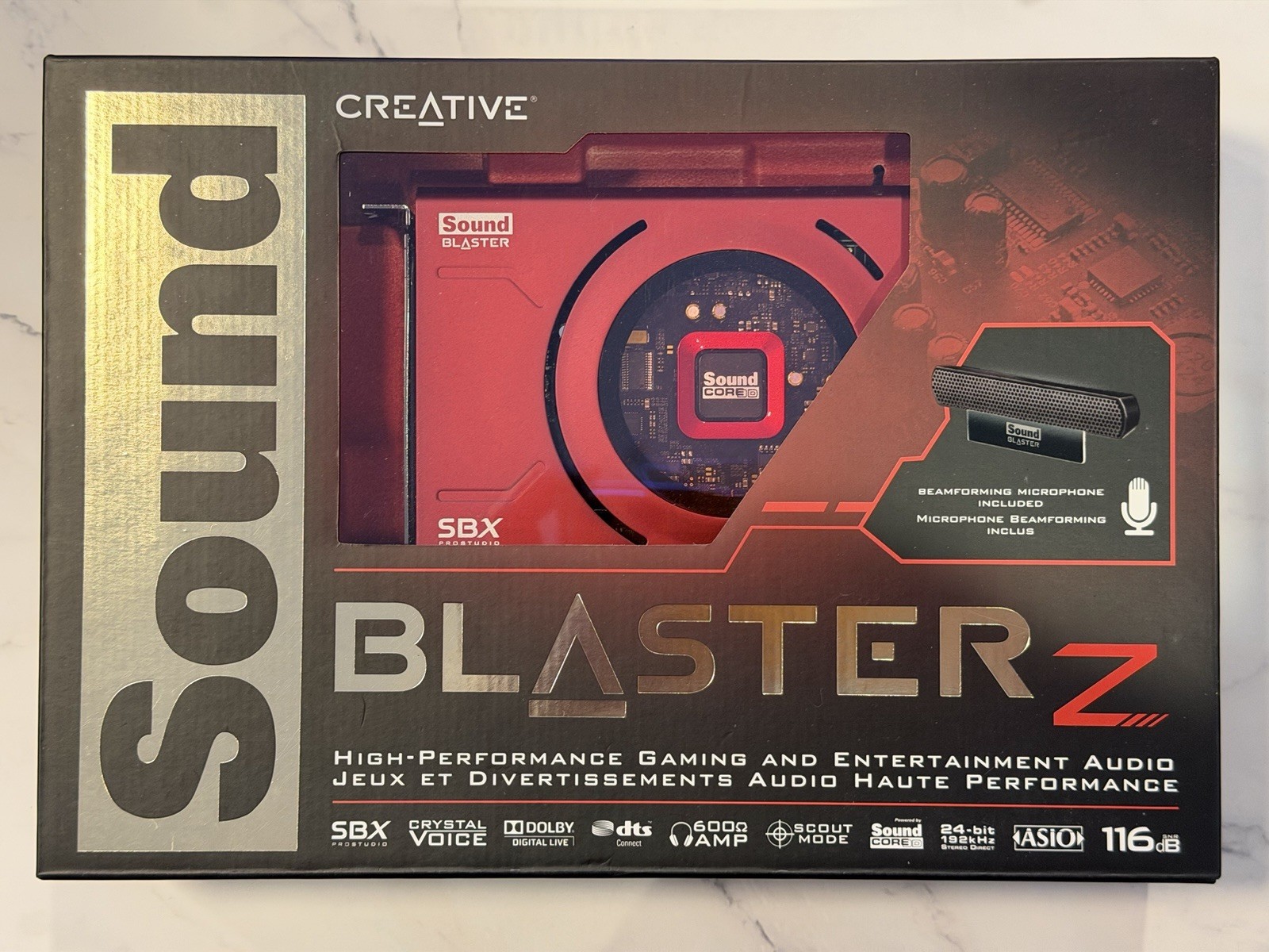 *RARE* Creative Sound Blaster Z Sound Card PCIe NEW & FACTOR