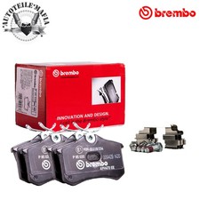 BREMBO Bremsbelagsatz, Scheibenbremse vorne hinten für VW