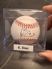 Edwin Diaz Signed Autographed Baseball OMLB 