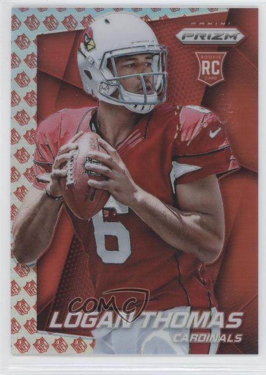 2014 Panini Prizm NFL Shield Logo Prizm 72/75 Logan Thomas #258 Shield 6s2