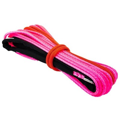 RJWC Pink Ultra-Durable Winch Line For ATV / UTV 3/16'' x 50 Ft 5000LBS 30165017