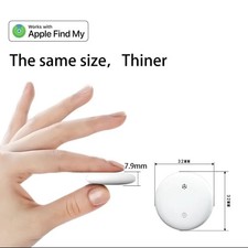 GPS Mini Tracker for Vehicles Pets Keys Tracking Device IOS iPhone 2pack White