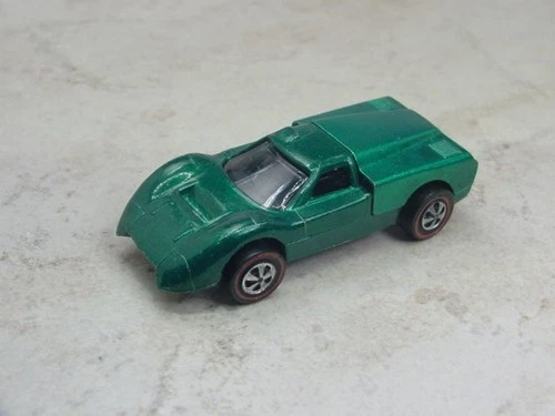 Original Hot Wheels Redline - Early Green Ford J-Car - Free Shipping!