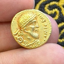 Ancient Roman Gold Solidus of Julian the Apostate Coin