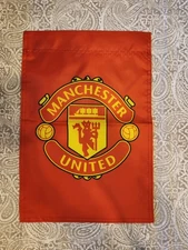 Manchester United 12X18 Inch Soccer Futbol Double Sided Garden Flag 