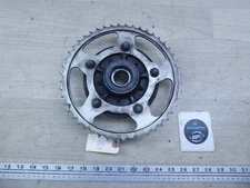 2001 Yamaha FZR600R FZR R6 Y20742) rear wheel sprocket and carrier 