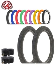 AltaLine 20x2.40 BMX/Cruiser Tire – High-Grip Street Tread | Many Colors w/Tubes