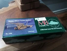  Resin Kit by MB Models, Inc. in 1/35 scale Russian 203 Mm Tracked Howitzer