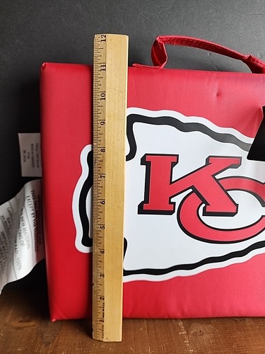 Cuscino candeggina stadio calcio Kansas City Chiefs logo marchi NFL - Foto 2 di 15