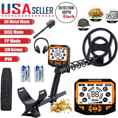 Metal Detector for Adults Pinpointer-High Accuracy with 10'' Waterproof Coil...