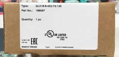 NEW Pepperl+Fuchs Frequency Diffuse reflection sensor GLV18-8-450/73/120~