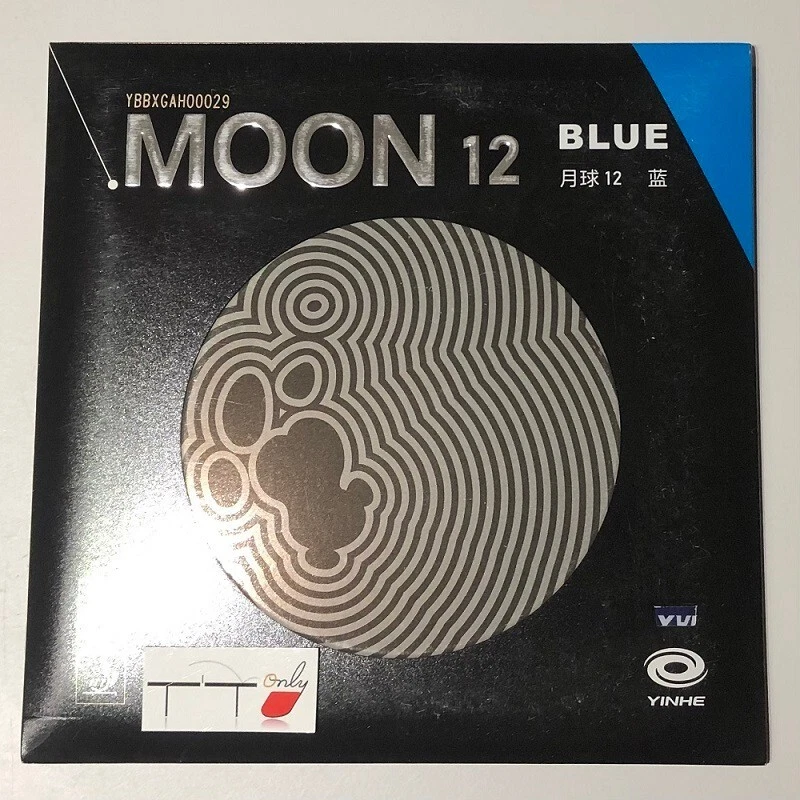 Yinhe Table Tennis Rubber Moon 12 in Blue Color