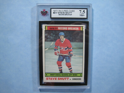 NHL O-Pee-Chee カード 1978年 1977/78 O-PEE-CHEE NHL HOCKEY CARD #217