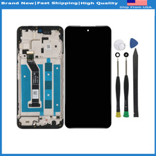 For Motorola Moto G Power 5G 2024 LCD Display Touch Screen Digitizer Frame
