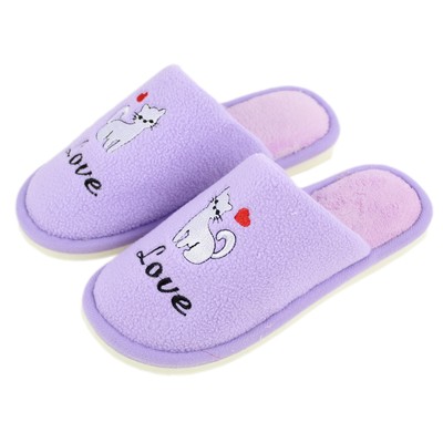 Ciabatte Donna Invernali Pellicciose Scritta Love Pantofole