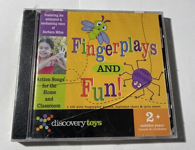 Finger plays And Fun Action Songs For The Home And Classroom Cd New Sealed.