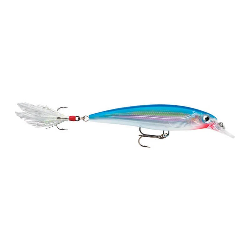 Leurre De Pêche Rapala RNR-7 Rattlin – Bleu Chrome – Neuf – Fabriqué En Finlande