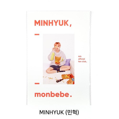 MONSTA X 4. Offizieller Fanclub MONBEBE Fotokarte Postkarte Mitglied SET KPOP K-POP - Bild 25 von 47
