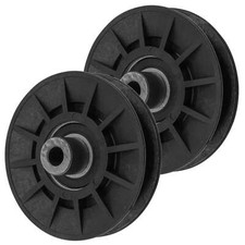 2PK Flat Idler Pulley for Husqvarna 532194326 2042 LS 2246 LS 2346 XLS 2348 2754