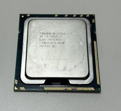 1st Gen Intel Core i7-960 3.20GHz 4-Core 8MB LGA1366 Desktop CPU Processor SLBEU