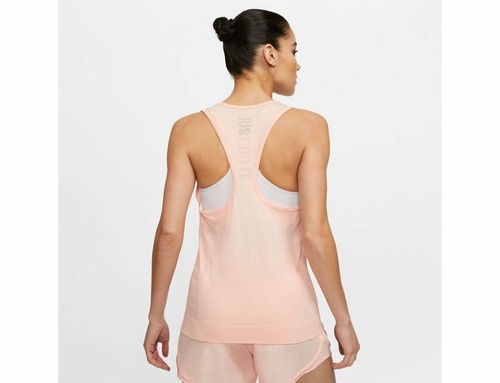 Nike Dri Fit Womens Pink Slim Fit Lightweight Activewear Tank Top Size Small - Picture 3 of 12